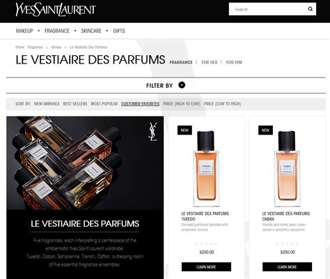 ysl european site|YSL french website.